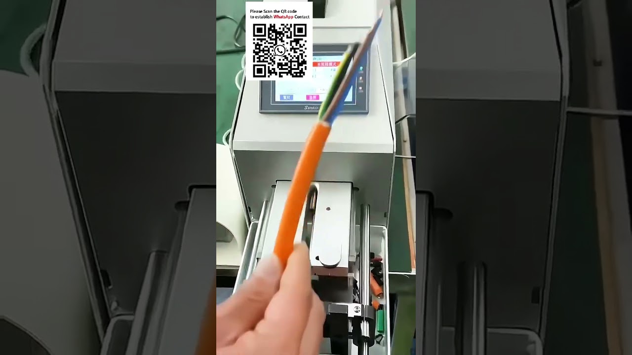 Intelligent Multi Core Wire Stripper with Variable Length Cutting #Wire Processing Equipment