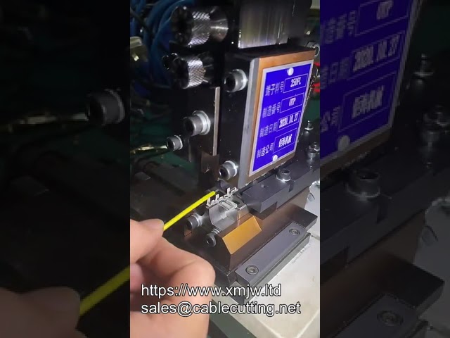 WPM 20t Hot Products Semi auto Mute Cable Wire Terminal Crimping Machine