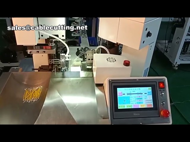 Terminal Crimping Machine,Both End Terminal Crimping Machine,Automatic Both End Terminal Crimping Ma