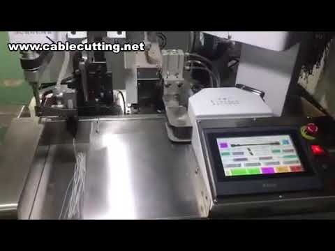 Terminal Crimping Machine,Full Automatic Double End Cable Crimping Machine,Wire Stripping Cutting Cr
