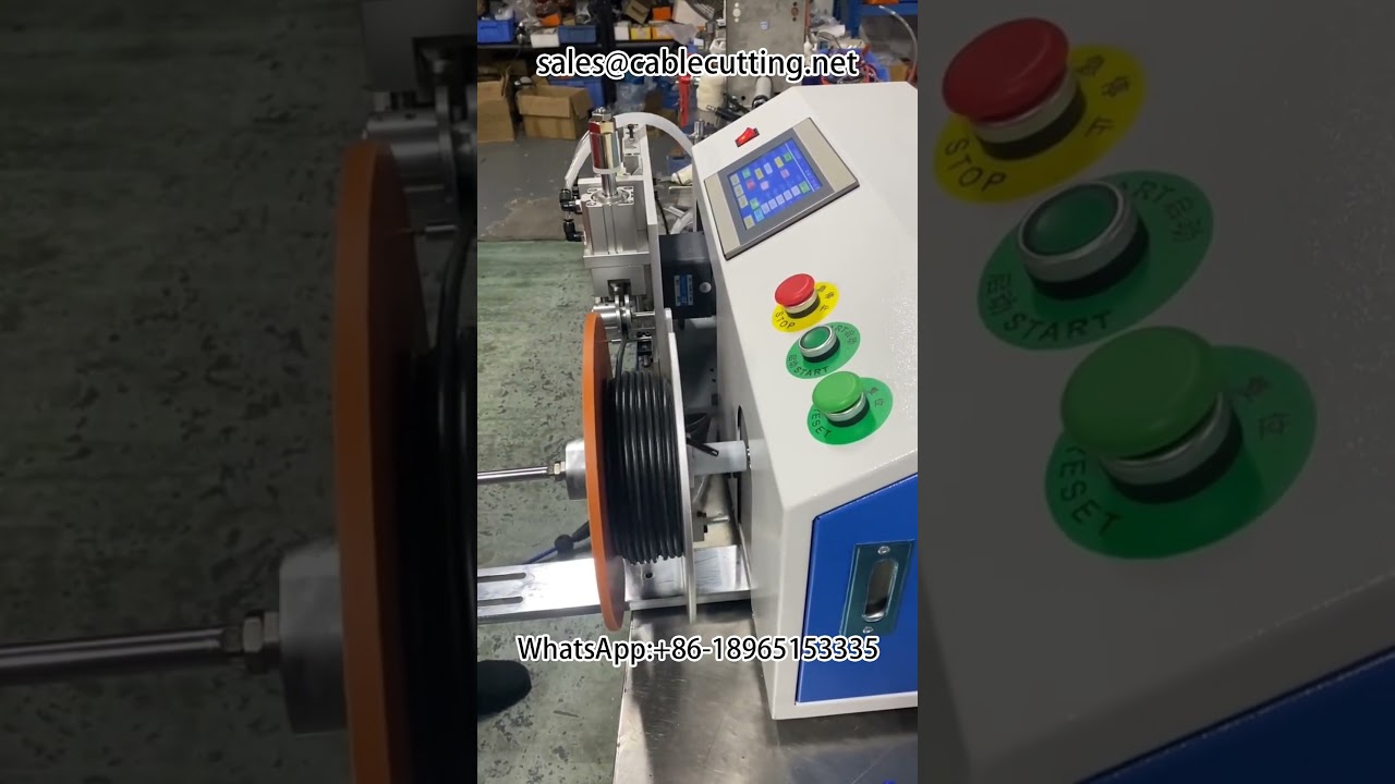 Αυτόματη Μηχανή Μέτρησης, Κοπής, Περιέλιξης και Επανατύλιξης με Ακρίβεια