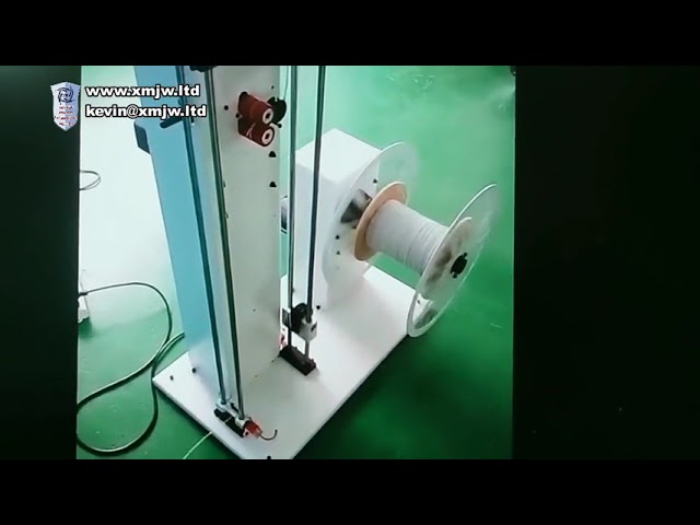 cable wire induction wire feeder double shaft continuously variable speed pay off machine