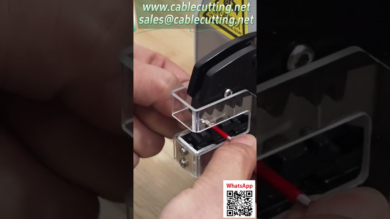 垂直純電動壓線機  壓接插簧端子 8kg便攜 #自動化設備