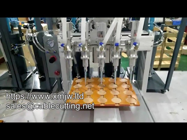 Αυτόματος Ρομποτικός Διανομέας Κόλλας 5 Κεφαλών Υψηλής Ταχύτητας με Δοχείο Πίεσης 5L