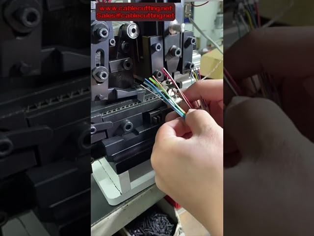 XH2 54 Terminal Crimping Machine Molex Jst Cable Wire Strip And Crimp Machine Semi Automatic Multico