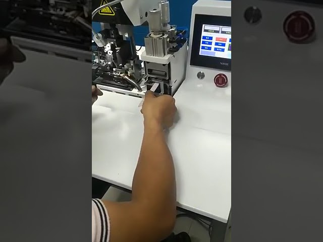 Servo Motor Cable Cutting Stripping And Terminal Crimping Machine Supplier