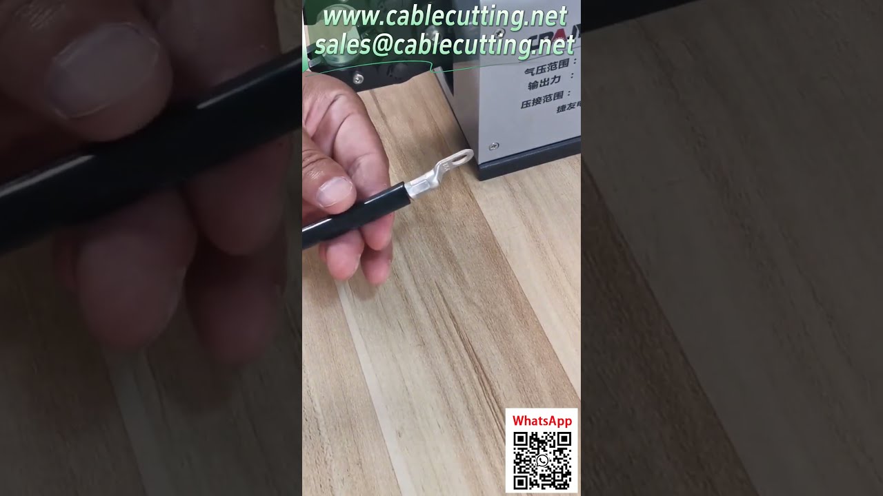 氣動壓接機  壓接銅鼻子  壓接形狀可選 #自動化設備 #五金工具