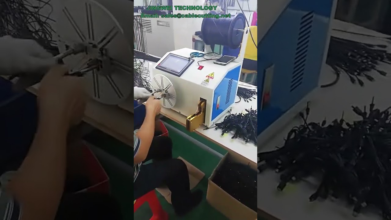 Αυτόματη μηχανή περιέλιξης καλωδίων και δεσίματος - Hot Sale