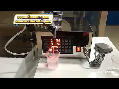 GFK 280 10ml Mini Digital Liquid electrical Food Filler Doing Beverage Juice Oil Bottle Perfume Liqu