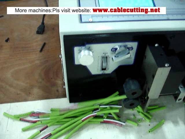 sheathed  Cable cutting stripping machine WPM-09HT for 3 core OD 7 mm
