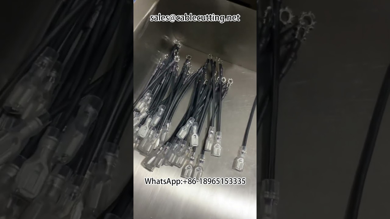 Αυτόματη μηχανή τερματισμού ακροδεκτών μονού άκρου - Πέρασμα μέσω μονωτήρα και χιτωνίου