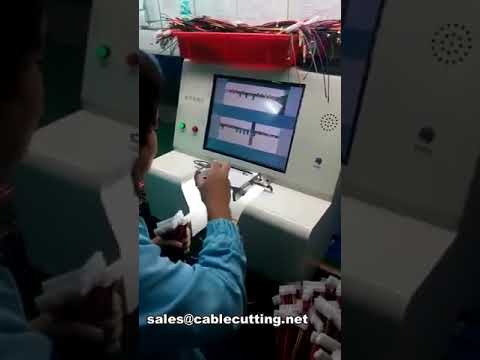 harness color test equipment for double row connectors WPM-DC20