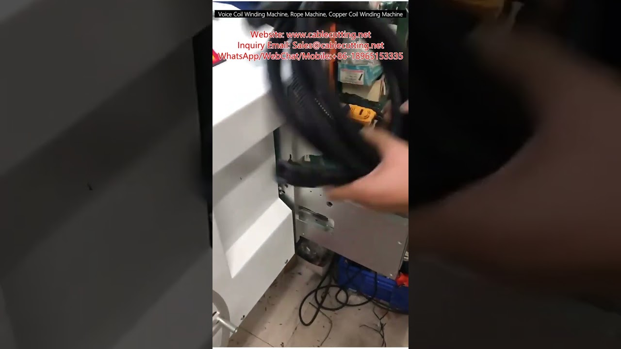 Μηχανή Περιέλιξης Πηνίου Φωνής, Μηχανή Σχοινιού, Μηχανή Περιέλιξης Χάλκινου Πηνίου