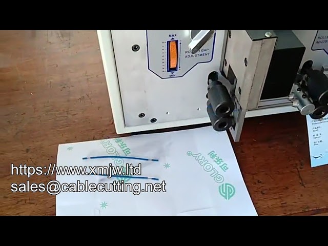 WPM 02d Automatic Pliers Steel Mesh Rope Straightener Cable Stripper Machine