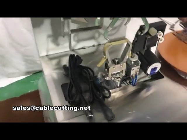 fully automatic 8 letter cable wire coiling tying machine WPM-40XL