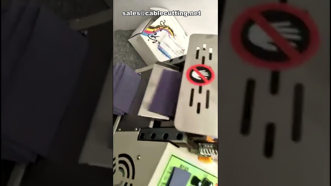 Πλήρως Υπολογιστικά Ελεγχόμενο Μηχάνημα Κοπής Ταινιών & Ιμάντων Hot & Cold, Μηχανή Κοπής Εμπορικού Σήματος, Hot and C