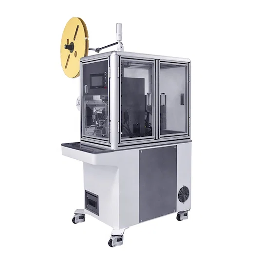 Semi-Auto Σύρμα Strip Seal Crimp Μηχανή WPM-5030 - Μηχανή απογύμνωσης και πτύχωσης